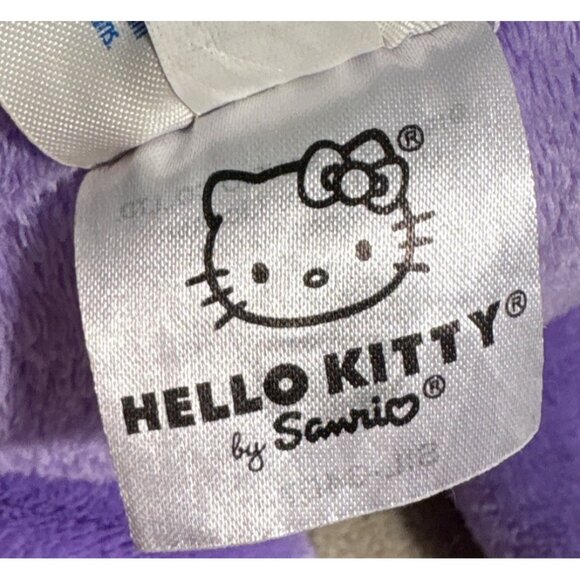 Hello Kitty Build a Bear Sanrio Large Purple Plush Stuffed Cat 18" No Bow - Picture 6 of 13